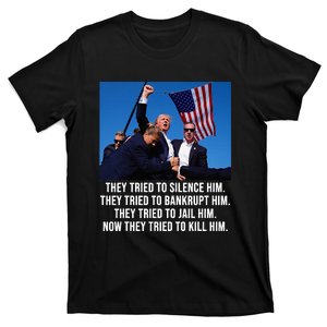 Trump Lives Trump Fight Fight Fight 2024 T-Shirt