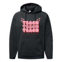 Teach Love Performance Fleece Hoodie