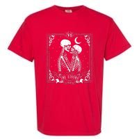 The Lovers Tarot Card Skeleton Great Garment-Dyed Heavyweight T-Shirt