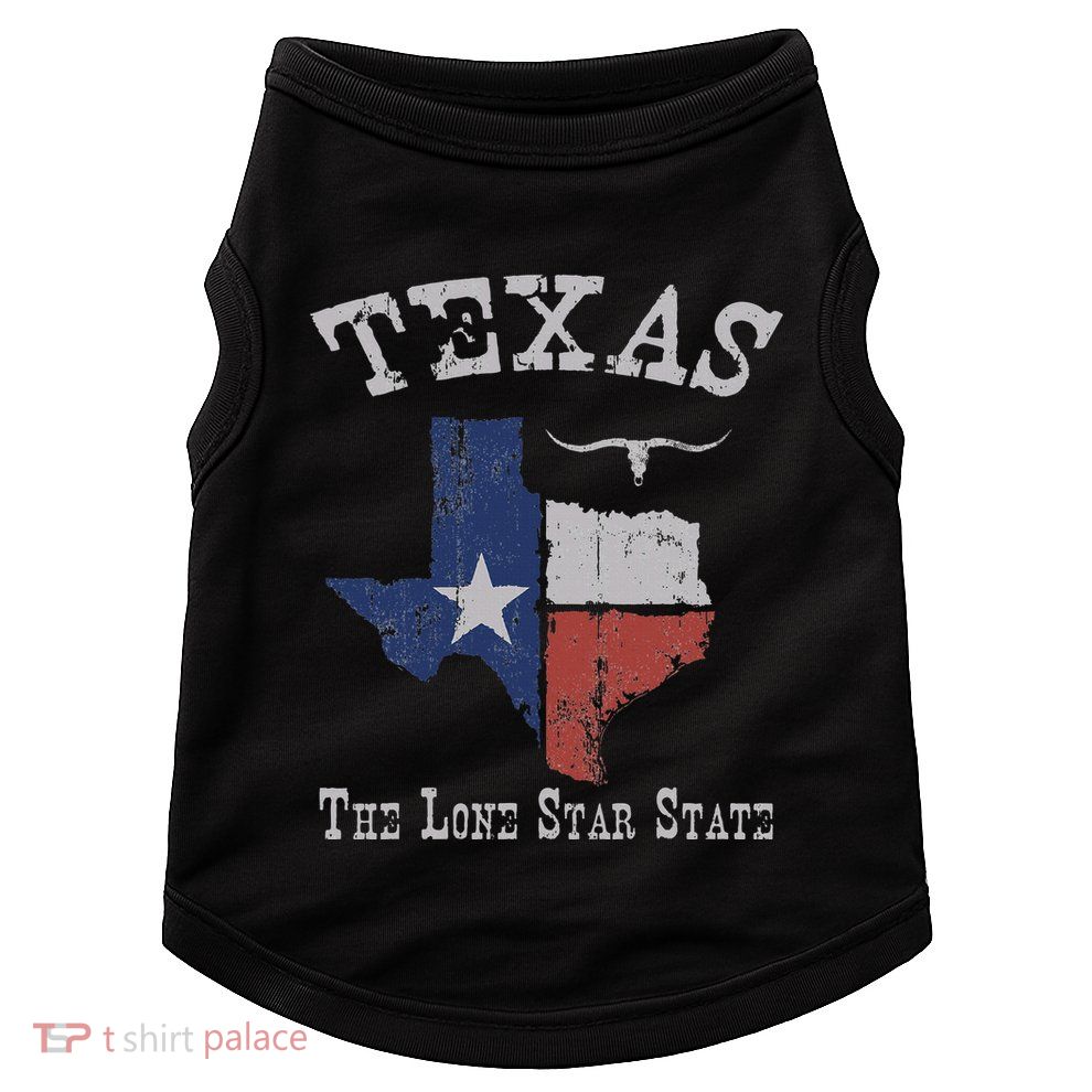 Texas Longhorn The Lone Star State DonT Mess With Doggie Tank