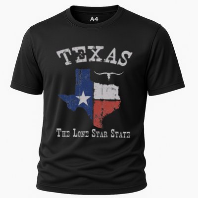 Texas Longhorn The Lone Star State DonT Mess With Cooling Performance Crew T-Shirt