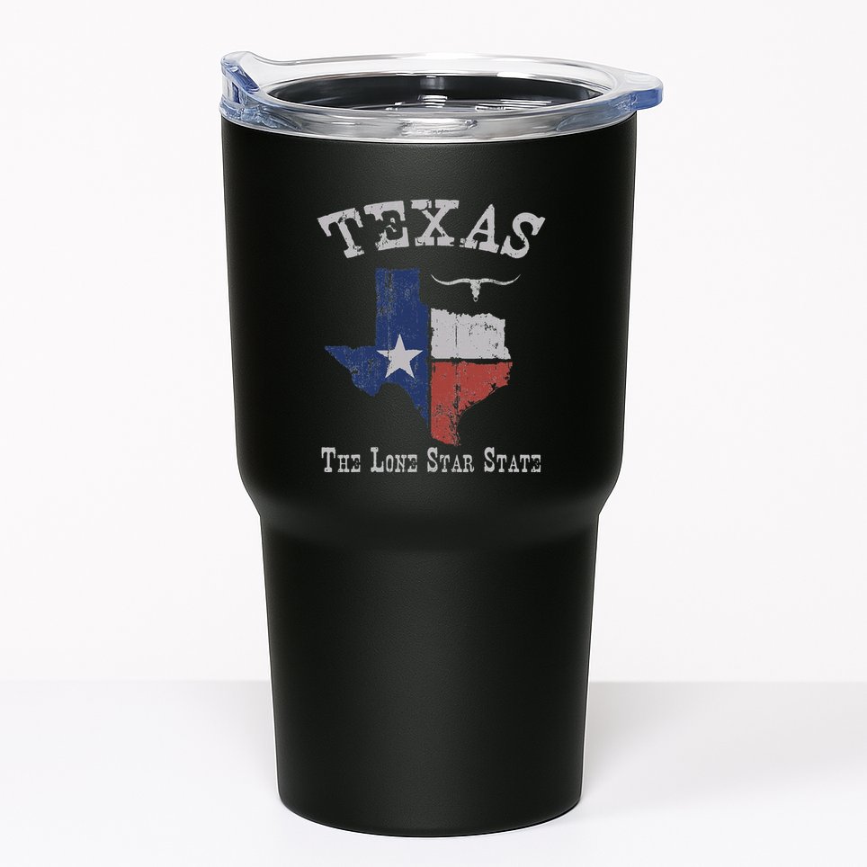 Texas Longhorn The Lone Star State DonT Mess With Tumbler