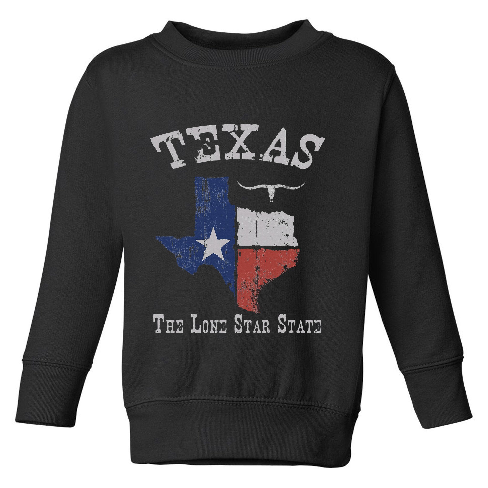 Texas Longhorn The Lone Star State DonT Mess With Toddler Sweatshirt