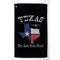 Texas Longhorn The Lone Star State DonT Mess With Golf Towel