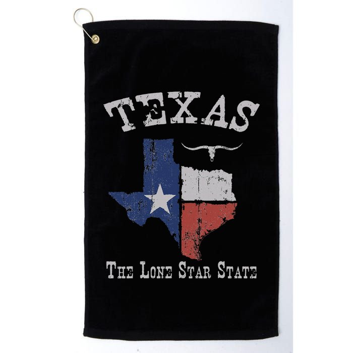 Texas Longhorn The Lone Star State DonT Mess With Golf Towel