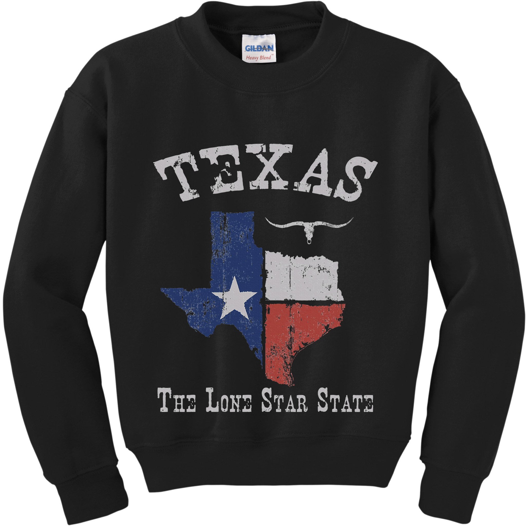 Texas Longhorn The Lone Star State DonT Mess With Kids Sweatshirt