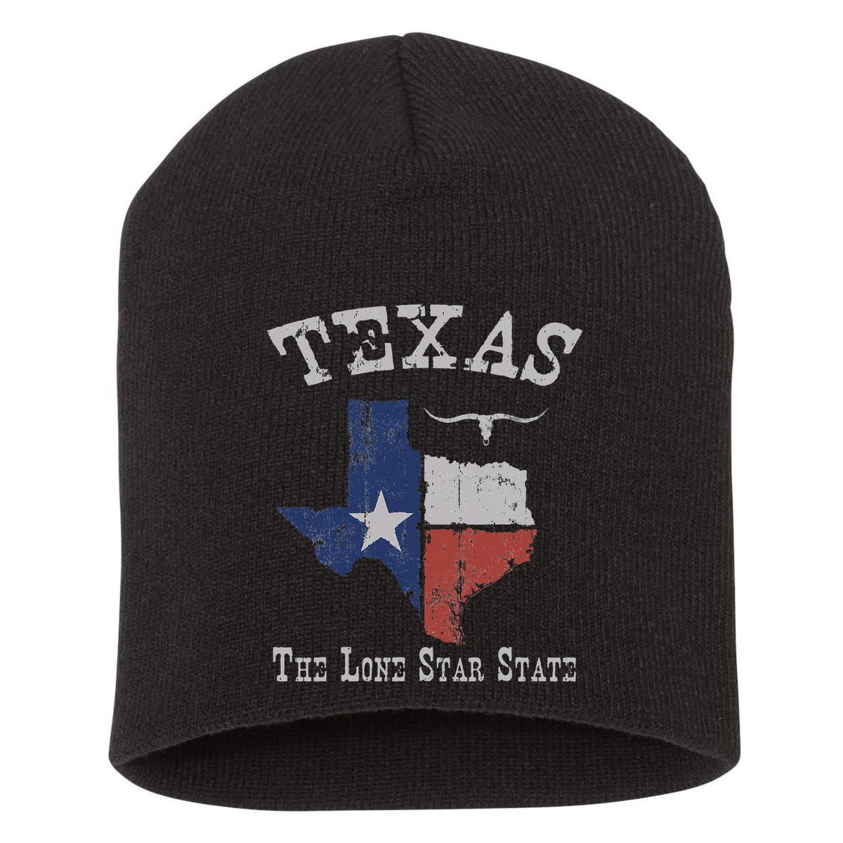 Texas Longhorn The Lone Star State DonT Mess With Short Acrylic Beanie