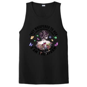 Tattoo Lady They Whispered To Her You Cannot Withstand Storm Meaningful Gift PosiCharge Competitor Tank