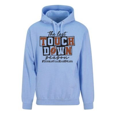 The Last Touchdown Season Senior Football Unisex Surf Hoodie