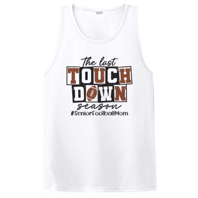 The Last Touchdown Season Senior Football PosiCharge Competitor Tank