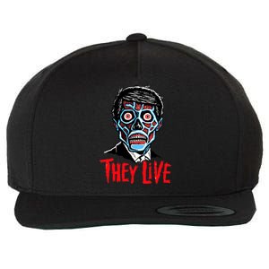 They Live!!! Wool Snapback Cap