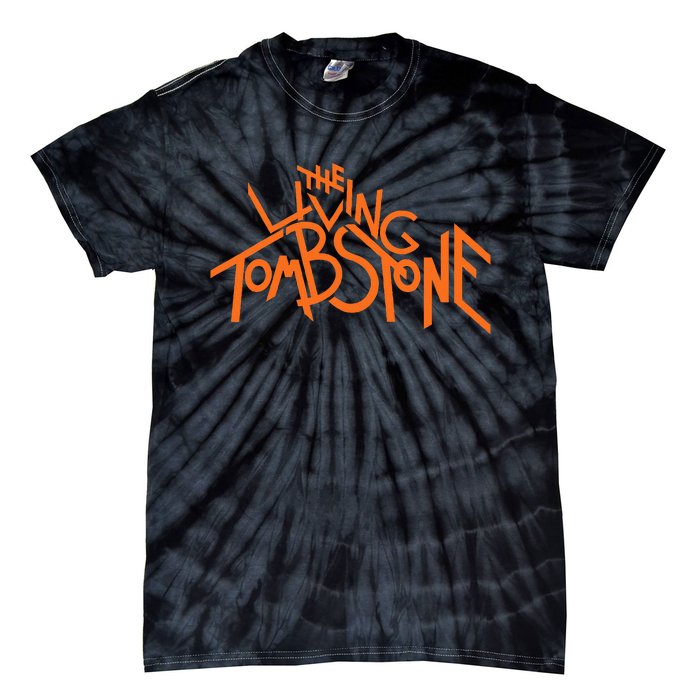 The Living Tombstone – Orange Tie-Dye T-Shirt