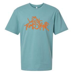 The Living Tombstone – Orange Sueded Cloud Jersey T-Shirt