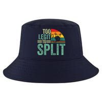 Too Ligit To Split, Funny Bowlers & Bowling Player Cool Comfort Performance Bucket Hat