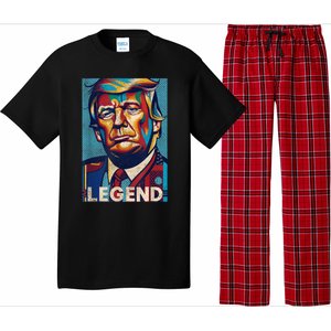 Trump Legend Tshirt Pajama Set