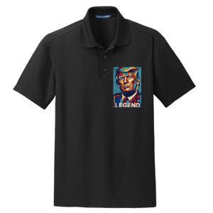 Trump Legend Tshirt Dry Zone Grid Polo