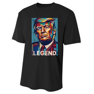 Trump Legend Tshirt Performance Sprint T-Shirt