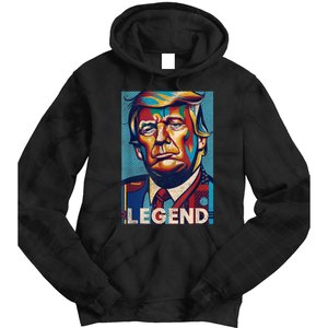 Trump Legend Tshirt Tie Dye Hoodie