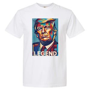 Trump Legend Tshirt Garment-Dyed Heavyweight T-Shirt