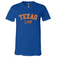 Texas Law Texas Bar Graduate Lawyer College V-Neck T-Shirt