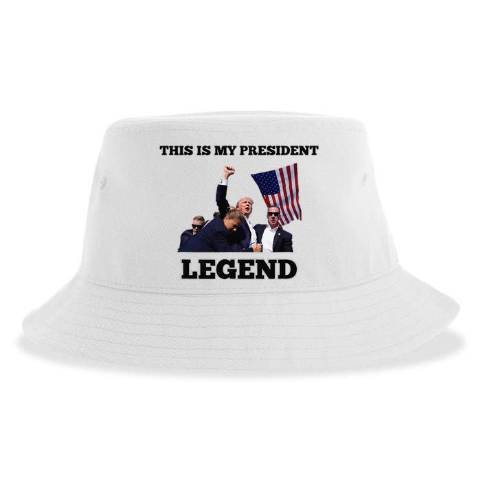 Trump Legend This Is My President Sustainable Bucket Hat