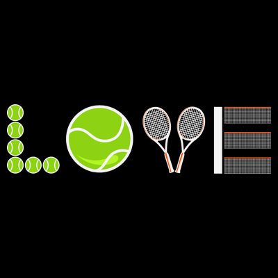 Tennis Love Tennis Fan Tennis Player Gift Tennis Lover T-Shirt