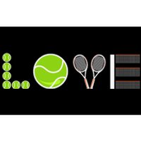 Tennis Love Tennis Fan Tennis Player Gift Tennis Lover Bumper Sticker