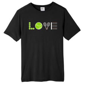 Tennis Love Tennis Fan Tennis Player Gift Tennis Lover Tall Fusion ChromaSoft Performance T-Shirt