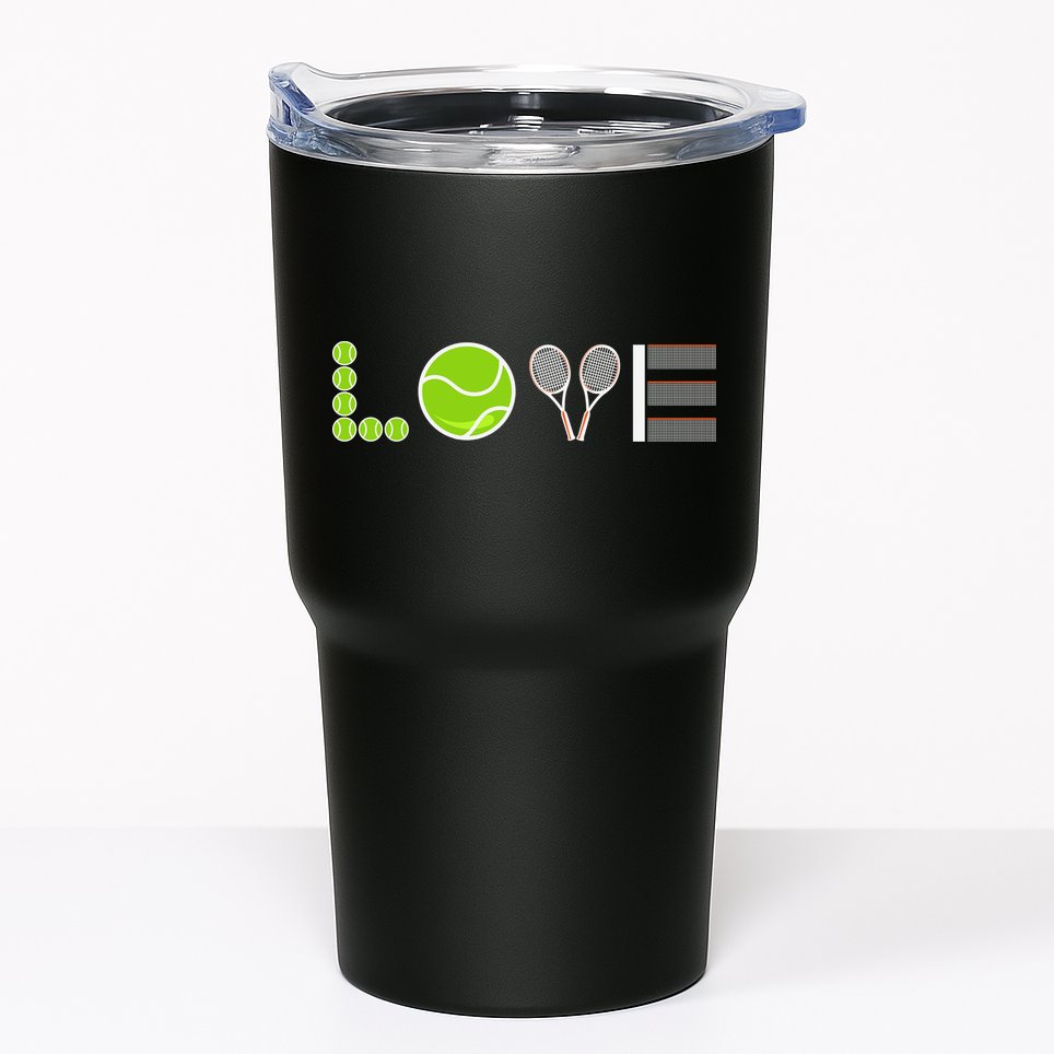 Tennis Love Tennis Fan Tennis Player Gift Tennis Lover Tumbler