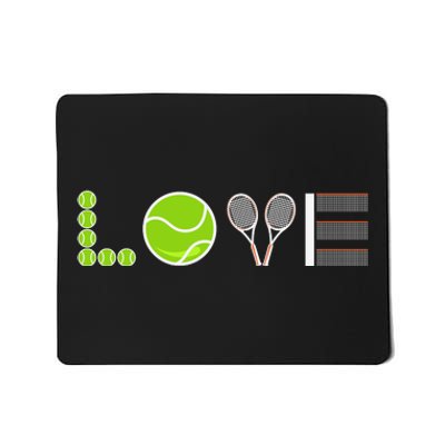 Tennis Love Tennis Fan Tennis Player Gift Tennis Lover Mousepad