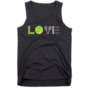 Tennis Love Tennis Fan Tennis Player Gift Tennis Lover Tank Top