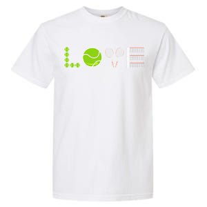 Tennis Love Tennis Fan Tennis Player Gift Tennis Lover Garment-Dyed Heavyweight T-Shirt