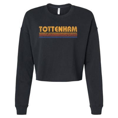 Tottenham London Cropped Pullover Crew