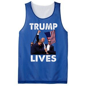 Trump Live Trump Shot Fist Pump Mesh Reversible Basketball Jersey Tank