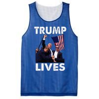 Trump Live Trump Shot Fist Pump Mesh Reversible Basketball Jersey Tank