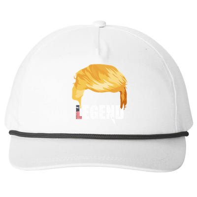 Trump Legend Trump Gift Snapback Five-Panel Rope Hat