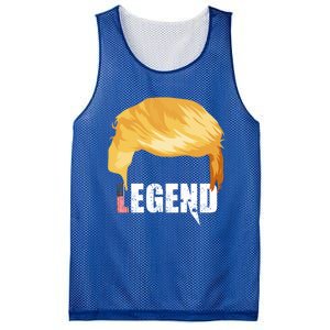 Trump Legend Trump Gift Mesh Reversible Basketball Jersey Tank