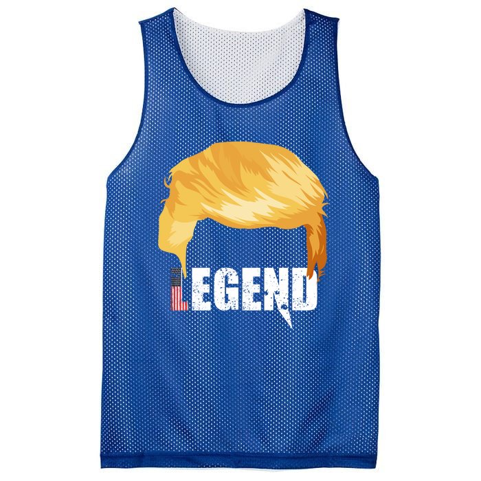 Trump Legend Trump Gift Mesh Reversible Basketball Jersey Tank