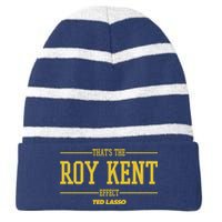 Ted Lasso That's The Roy Kent Effect Striped Beanie with Solid Band