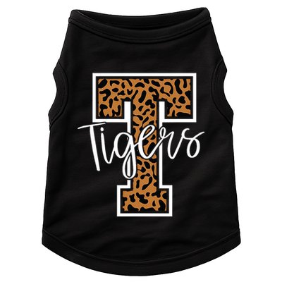 T Letter Tigers Doggie Tank