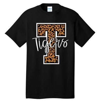 T Letter Tigers Tall T-Shirt