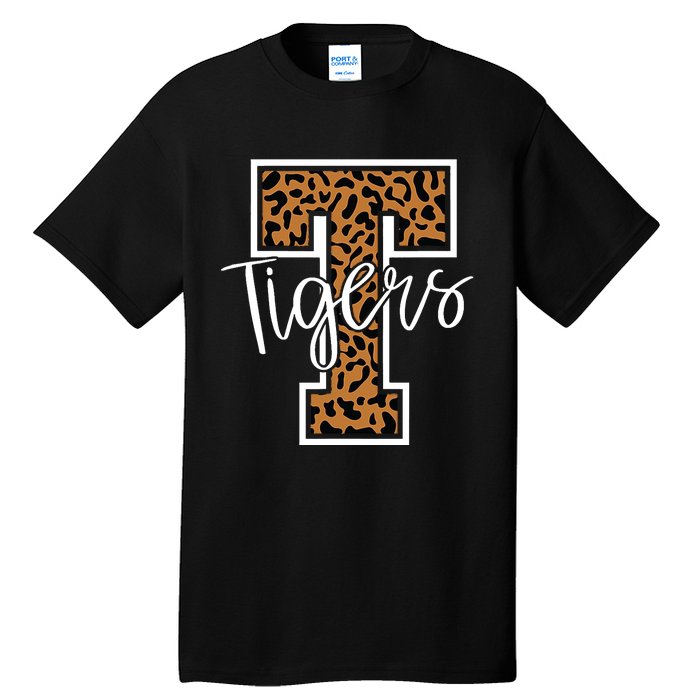 T Letter Tigers Tall T-Shirt