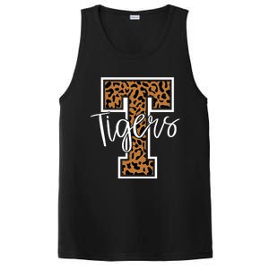 T Letter Tigers PosiCharge Competitor Tank