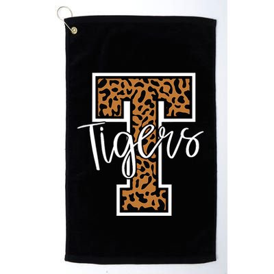 T Letter Tigers Golf Towel