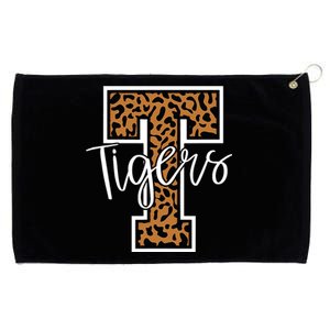 T Letter Tigers Grommeted Golf Towel