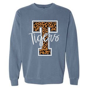 T Letter Tigers Garment-Dyed Sweatshirt