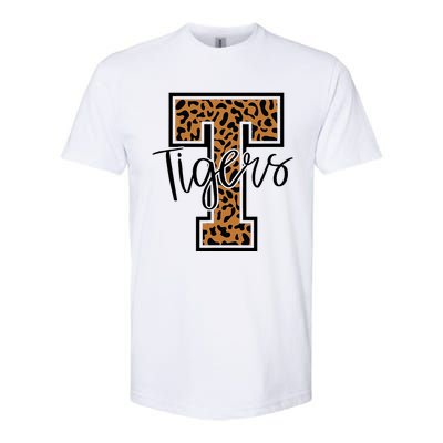 T Letter Tigers Softstyle® CVC T-Shirt