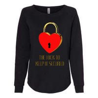 The Lock To Keep It Secured  Womens California Wash Sweatshirt