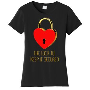 The Lock To Keep It Secured  Women's T-Shirt