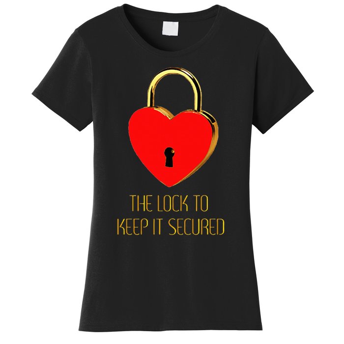 The Lock To Keep It Secured  Women's T-Shirt